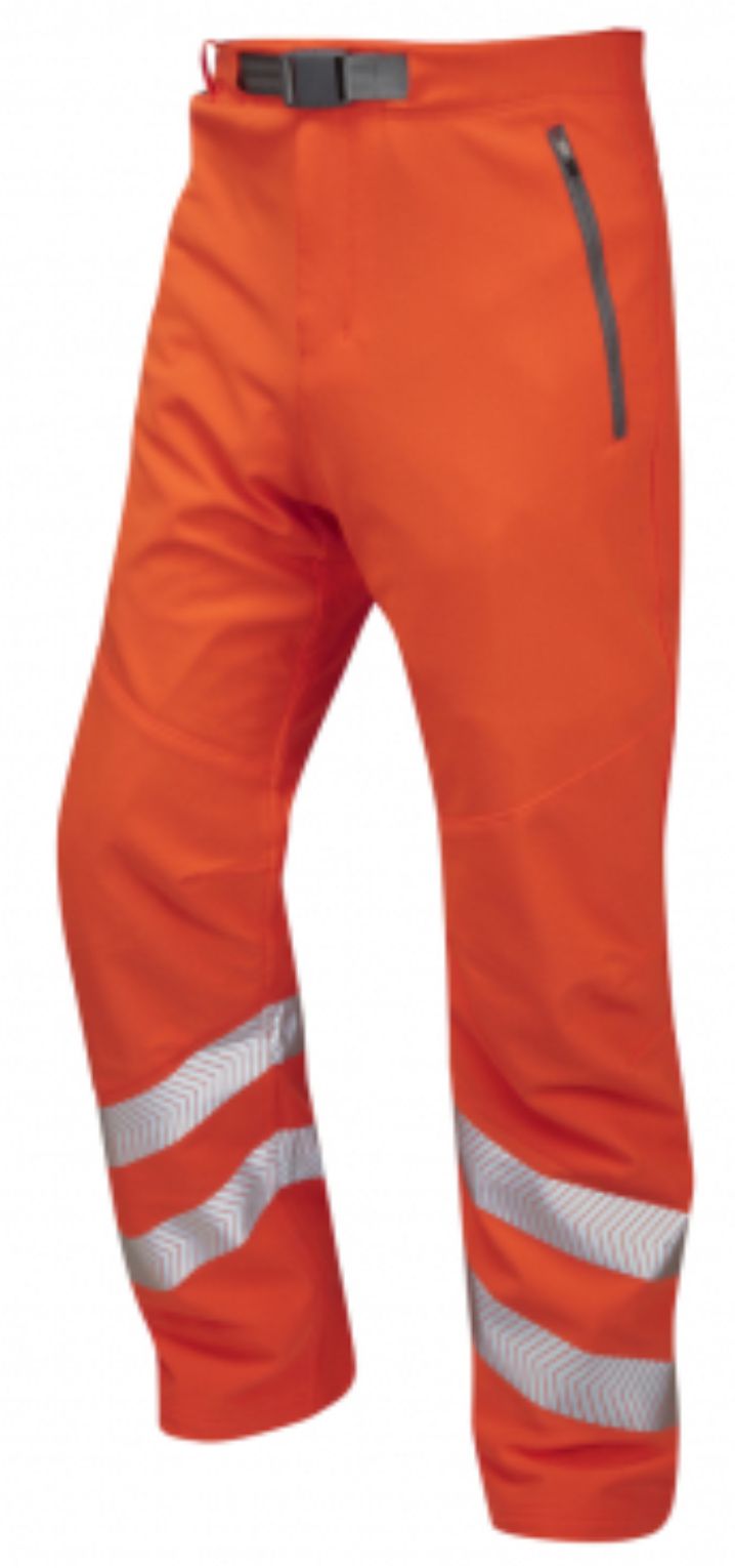 Leo Landcross ISO 20471 Class 1 Stretch Work Trouser  Leo Landcross ISO 20471 Class 1 Stretch Work Trouser